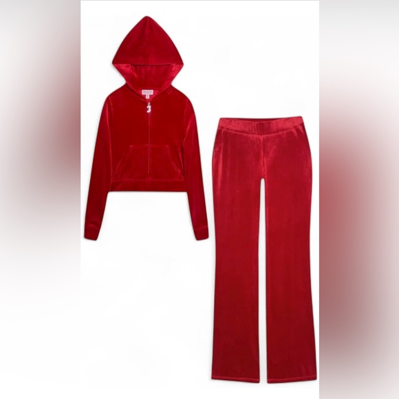 Juicy Couture Tracksuit Set (Color Coco Red) OPEN TO OFFERS - Picture 2 of 10